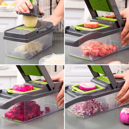 CHEFFY™ | Cortador multifunción de verduras 16 en 1