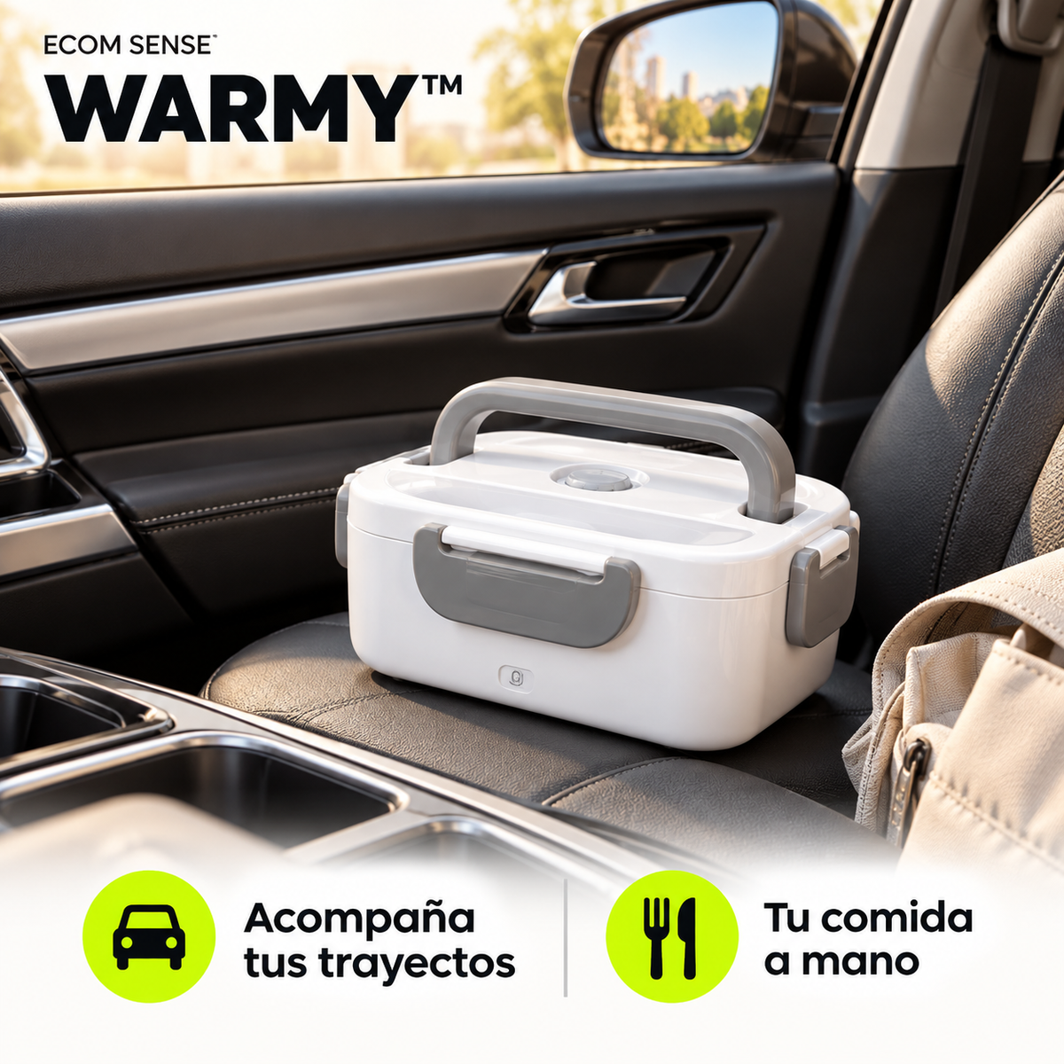 WARMY™ | Fiambrera eléctrica 2 en 1 de 1,5 L