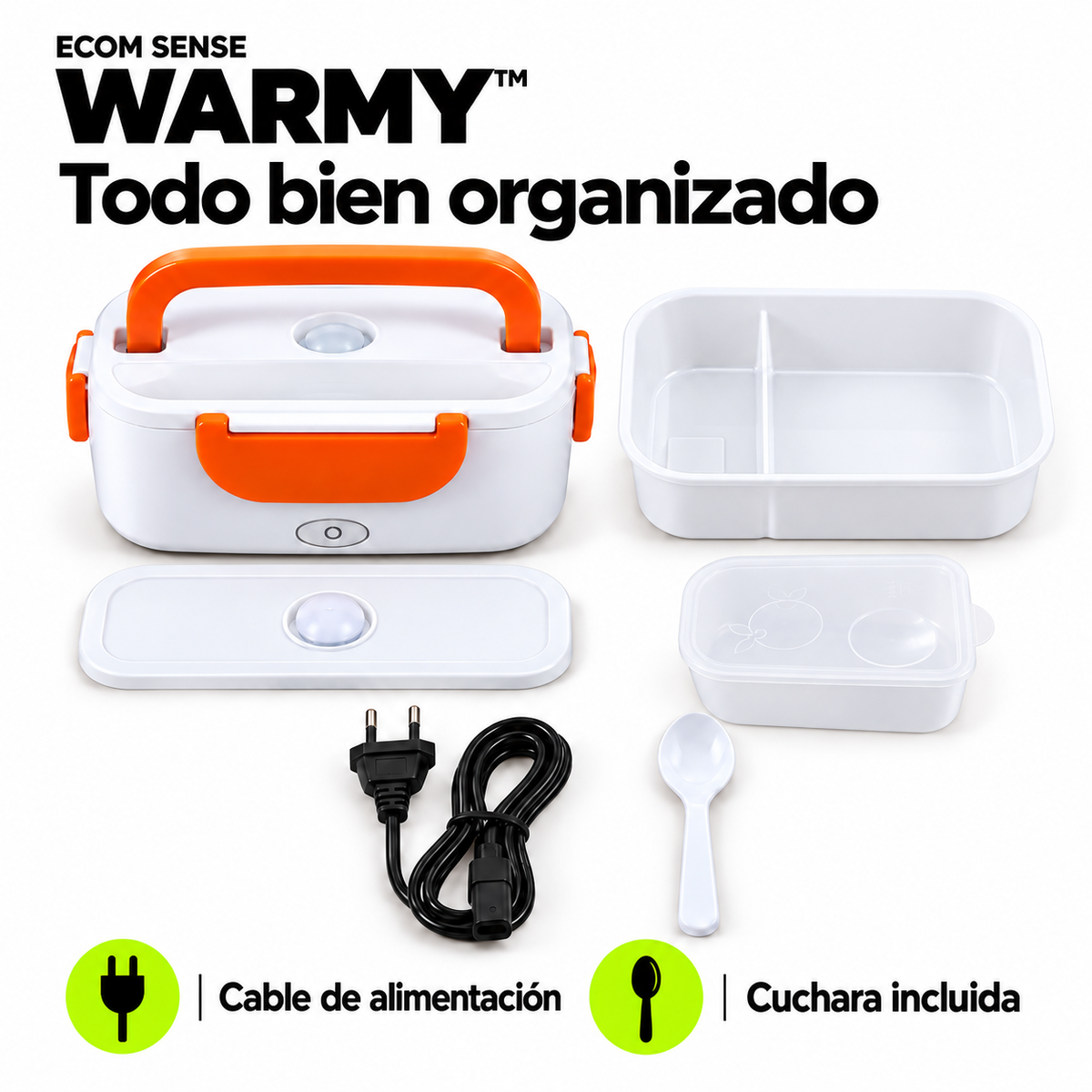 WARMY™ | Fiambrera eléctrica 2 en 1 de 1,5 L